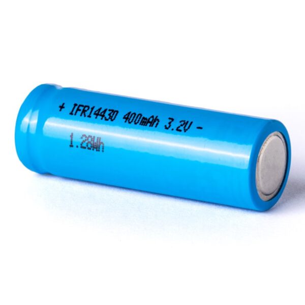 Eizfan IFR 14430 400mAh LiFePo4 Akku Button Top ungeschützt 3,2V B